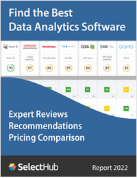 Find the Best Data Analytics Software--Expert Analysis, Recommendations & Pricing