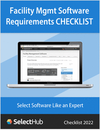 Facility Management Software Requirements Checklist for 2022