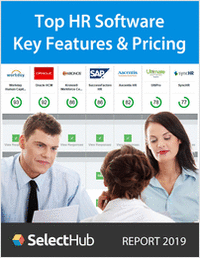 Top Human Resource Software 2019--Get Key Features, Recommendations & Pricing
