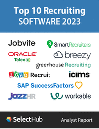 Top 10 Recruiting Software for 2023--Free Analyst Report