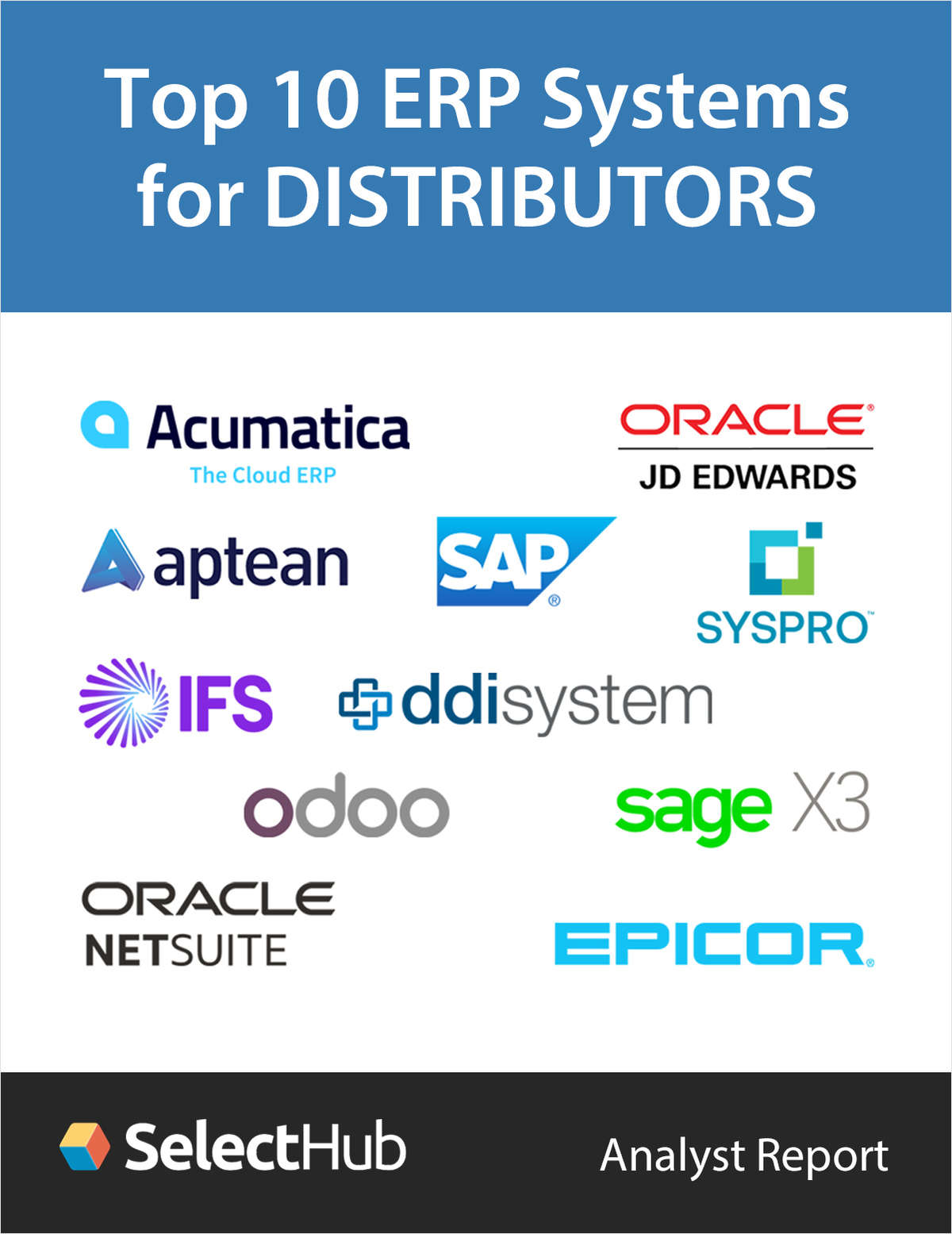 Top 10 ERP Systems for Distribution Companies--Free Analyst Report