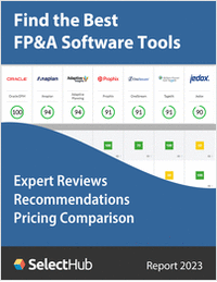 Find the Best FP&A Software for Your Organization--Expert Analysis, Recommendations & Pricing