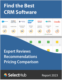 Find the Best CRM Software for Your Organization--Expert Analysis, Recommendations & Pricing