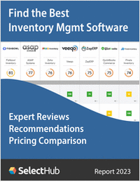 Find the Best Inventory Management Software for Your Organization--Expert Analysis, Recommendations & Pricing
