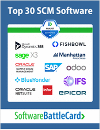 Top 30 SCM Software BattleCard 2023