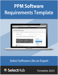 Project Portfolio Management (PPM) Software Requirements Template for 2023