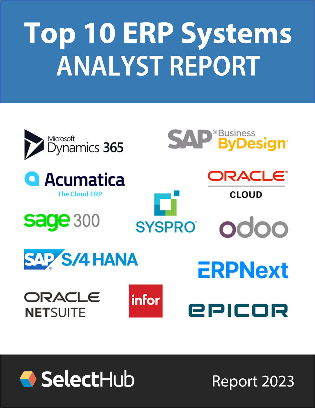 Top 10 ERP Systems 2023--Free Analyst Report