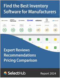 Find the Best Inventory Software for Manufacturing Companies--Expert Comparisons, Recommendations & Pricing
