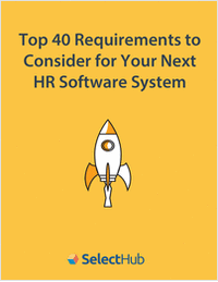Top 40 Requirements to Consider for Your Next Human Resource (HR) Software System
