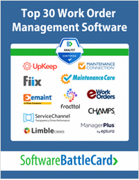 Top 30 Work Order Software BattleCard 2024