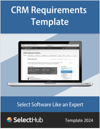 CRM Software Requirements Template for 2024