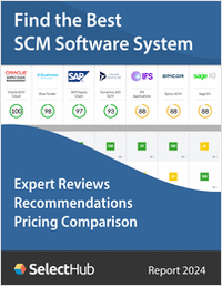 Find the Best Supply Chain Management (SCM) Software for Your Organization--Expert Analysis, Recommendations & Pricing
