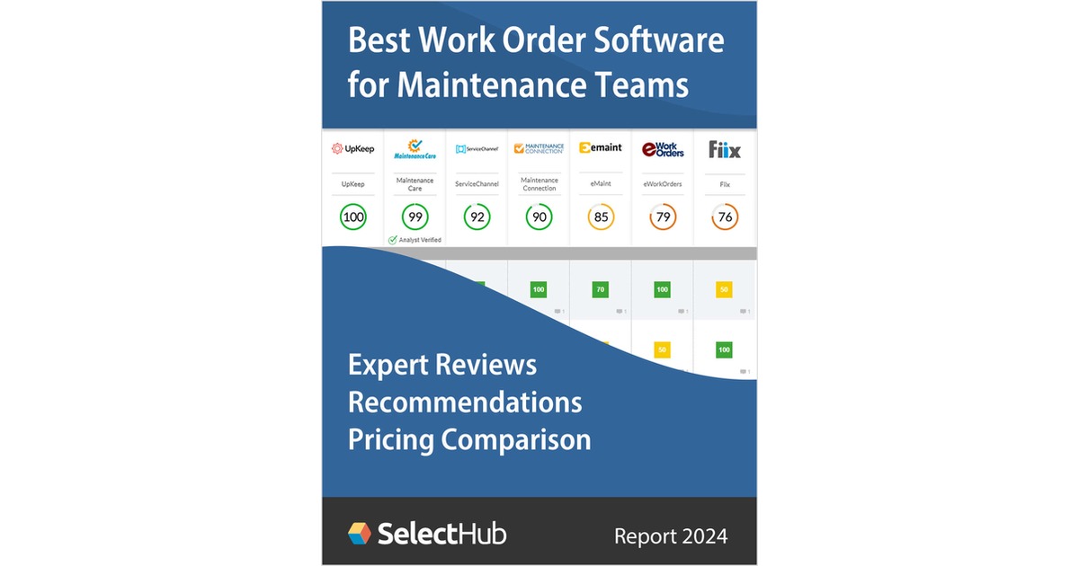 Find the Best Work Order Software for Maintenance Teams--Expert ...