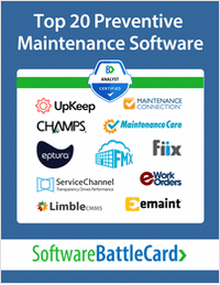 Top 20 Preventive Maintenance Software 2025―Fiix, UpKeep and eMaint CMMS vs. Alternatives