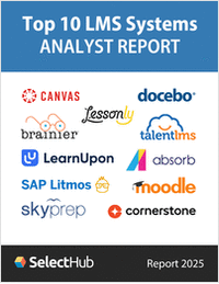 Top 10 LMS Systems for Employee Training 2025--Free Analyst Report