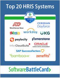 Top 20 HRIS Systems BattleCard 2025: Ceridian Dayforce HCM vs. Alternatives