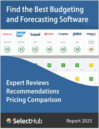 Find the Best Budgeting and Forecasting Software 2025--Get Expert Analysis, Recommendations & Pricing