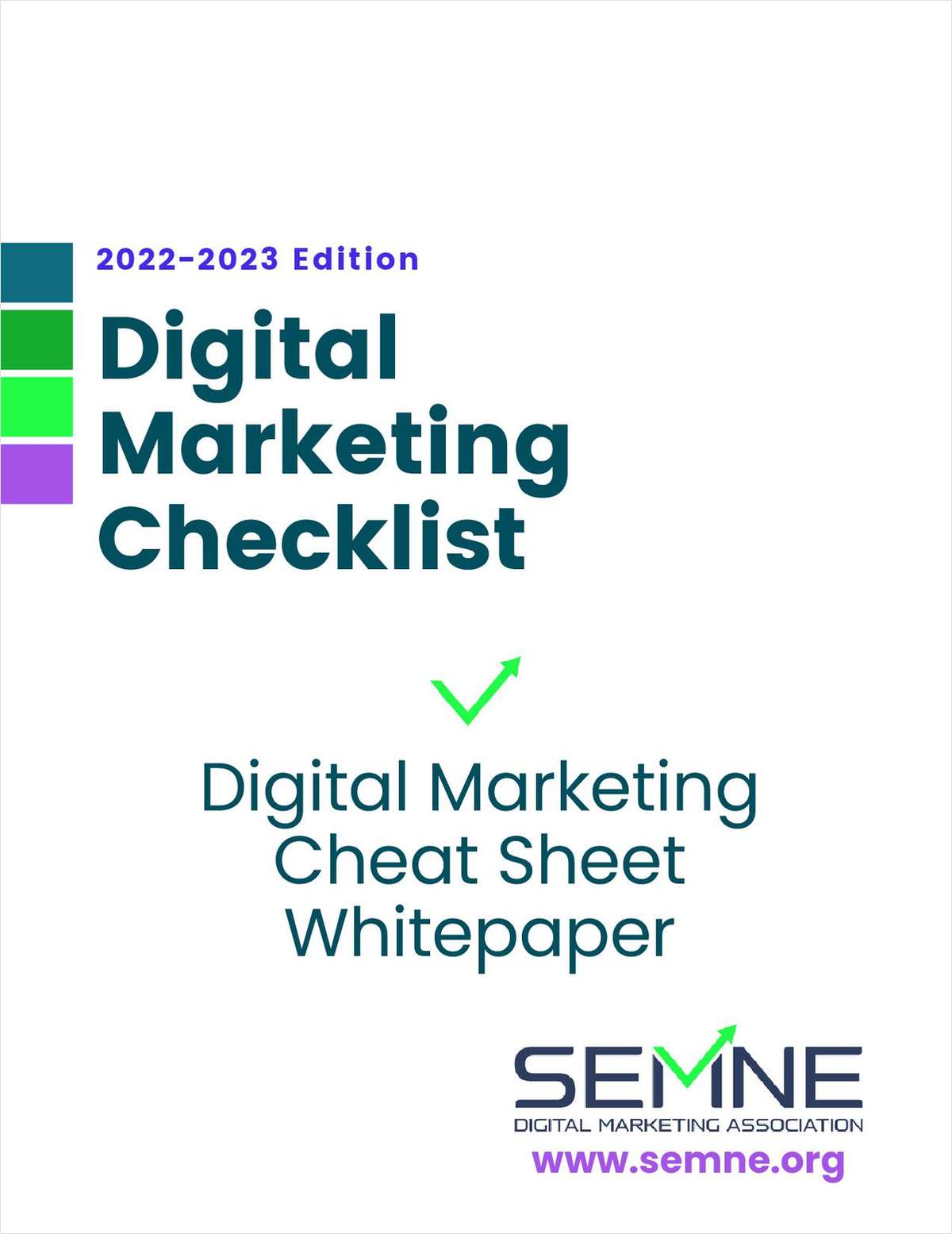 Digital Marketing Cheat Sheet Checklist