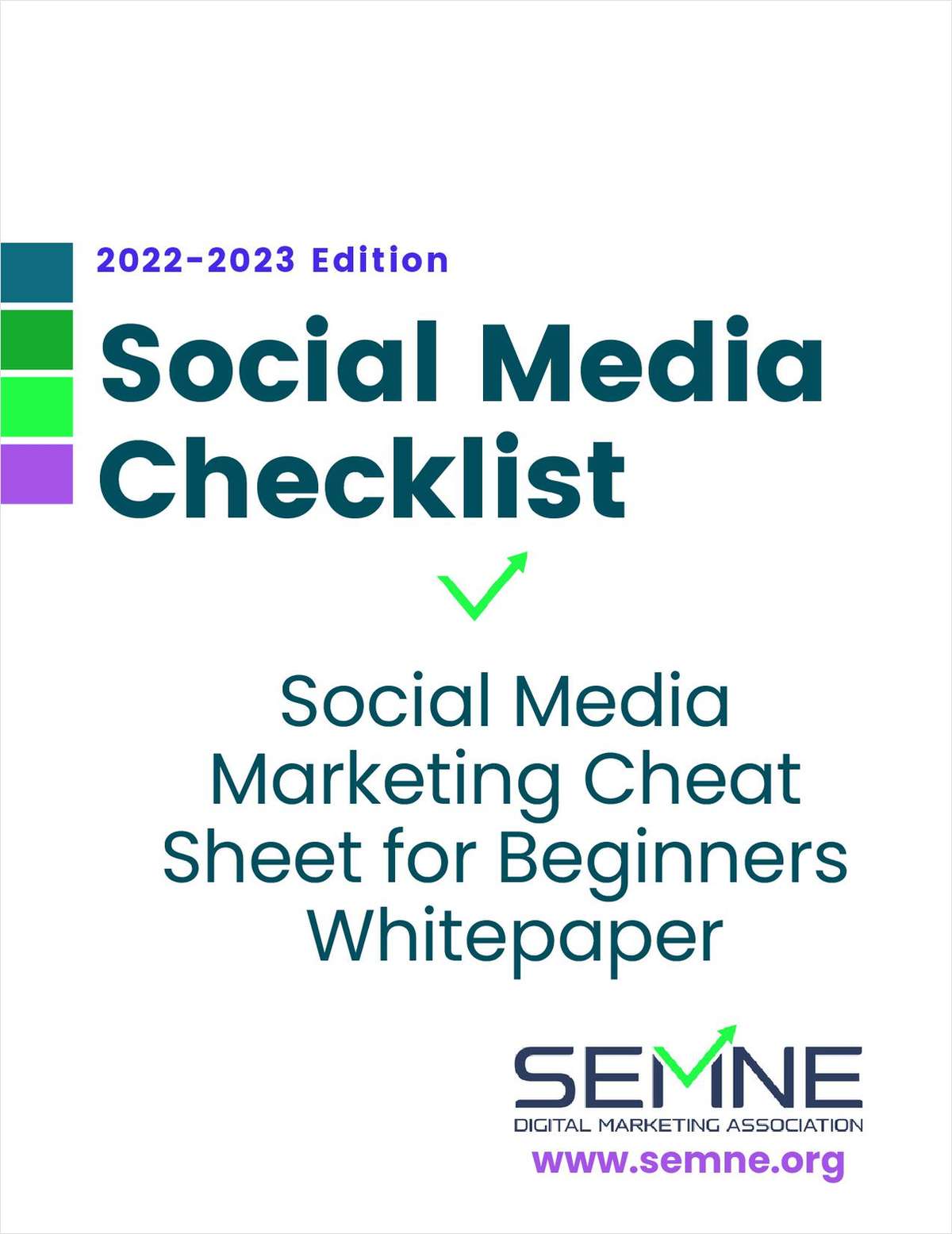 Social Media Cheat Sheet Checklist White Paper