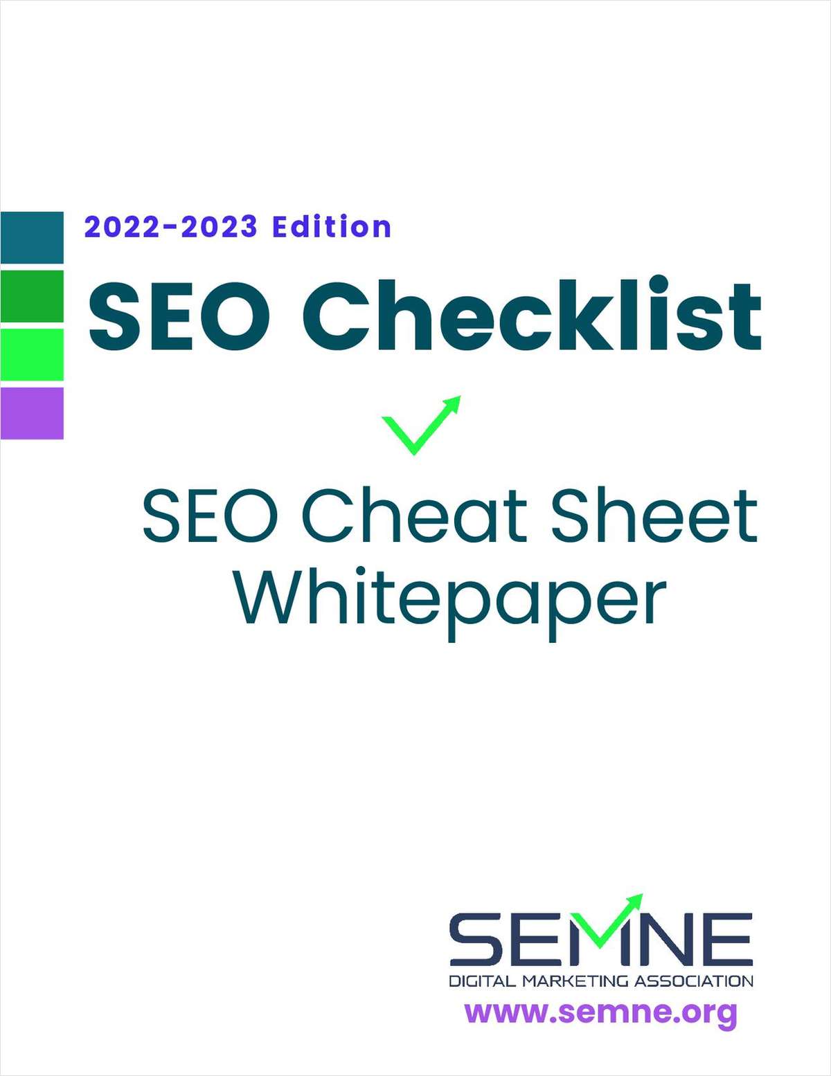 SEO Cheat Sheet Checklist White Paper