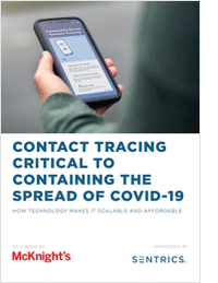 Contact Tracing Critical to Containing the Spread of COVID-19