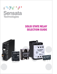 Sensata/Crydom Solid State Relay Selection Guide