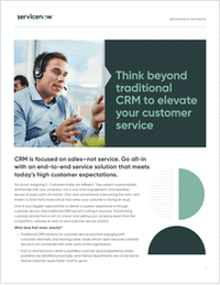 Think Beyond Traditional CRM to Elevate your Customer Service