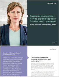 Customer Engagement: How to Expand Capacity for Whatever Comes Next