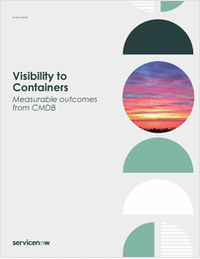 Visibility to Containers: Measurable Outcomes from CMDB