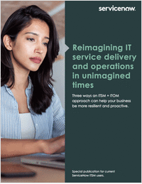 Reimagining IT Service Delivery and Operations in Unimagined Times