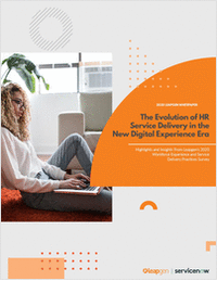 The Evolution of HR Service Delivery in the New Digital Experience Era