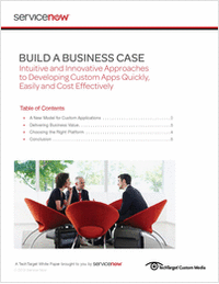 Build a Business Case: Developing Custom Apps