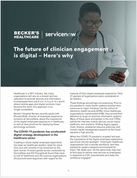 Future of Clinician Engagement is Digital