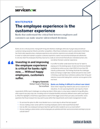 American Banker: The Employee Experience Is the Customer Experience