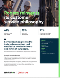 Rogers reinvents its customer service philosophy