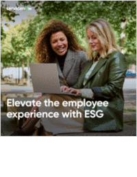 Elevate the Employee Experience with ESG