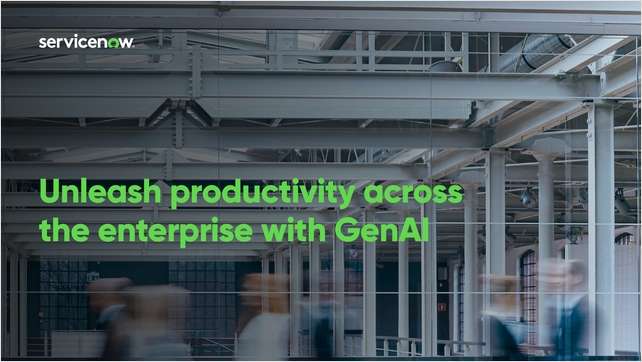 Unleash productivity with GenAI