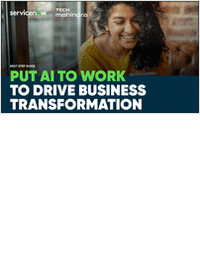 Next Step Guide Put AI To Work To Drive Business Transformation In It