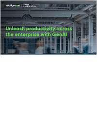 Unleash Productivity Across The Enterprise With GenAI