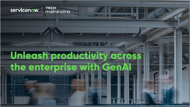 Unleash Productivity Across The Enterprise With GenAI
