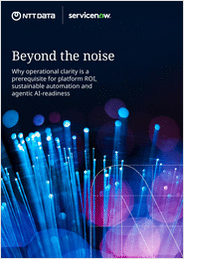 Beyond the noise: Why operational clarity is a prerequisite for platform ROI, sustainable automation and agentic AI-readiness