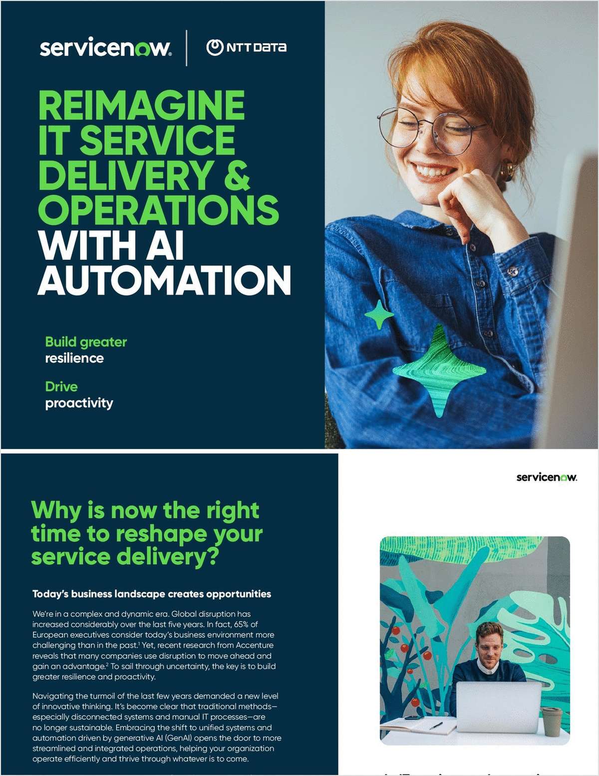 Reimagine IT Service Delivery & Operations with AI Automation