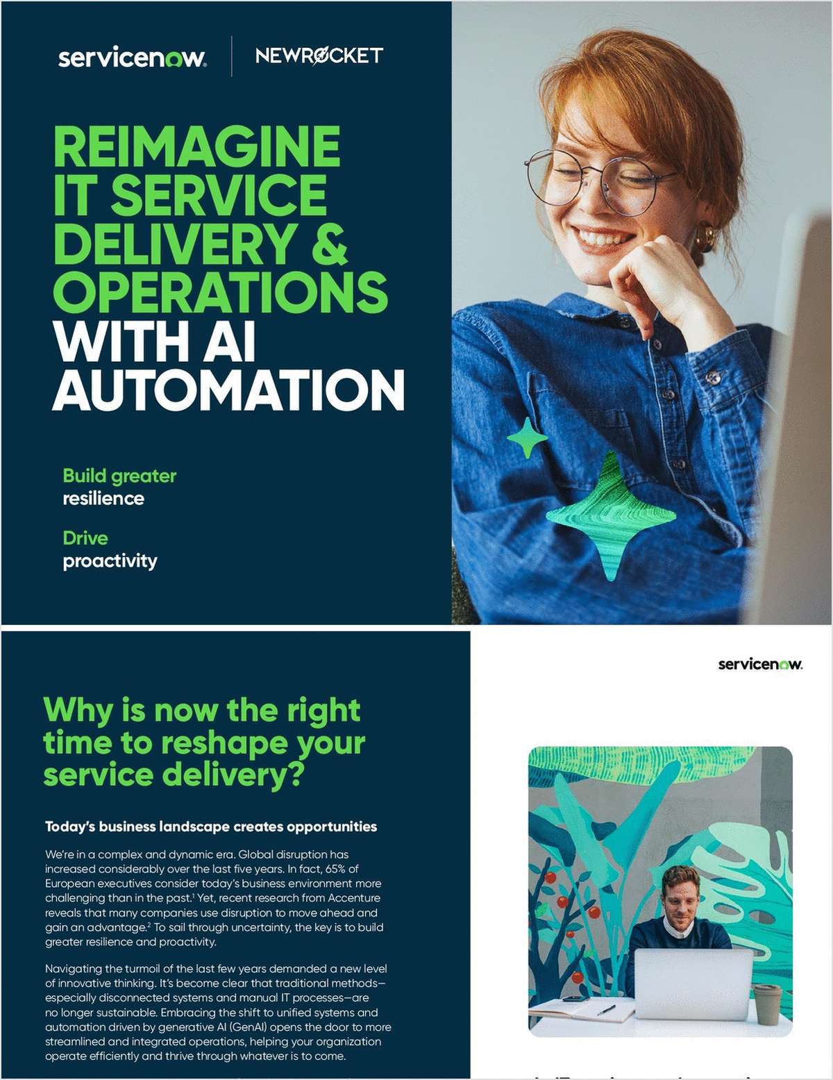 Reimagine IT Service Delivery & Operations With AI Automation