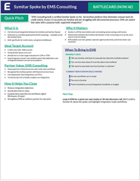 Symitar Spoke by EMS Consulting BATTLECARD (NOW AE)