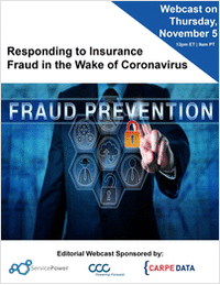 Responding to Insurance Fraud in the Wake of Coronavirus