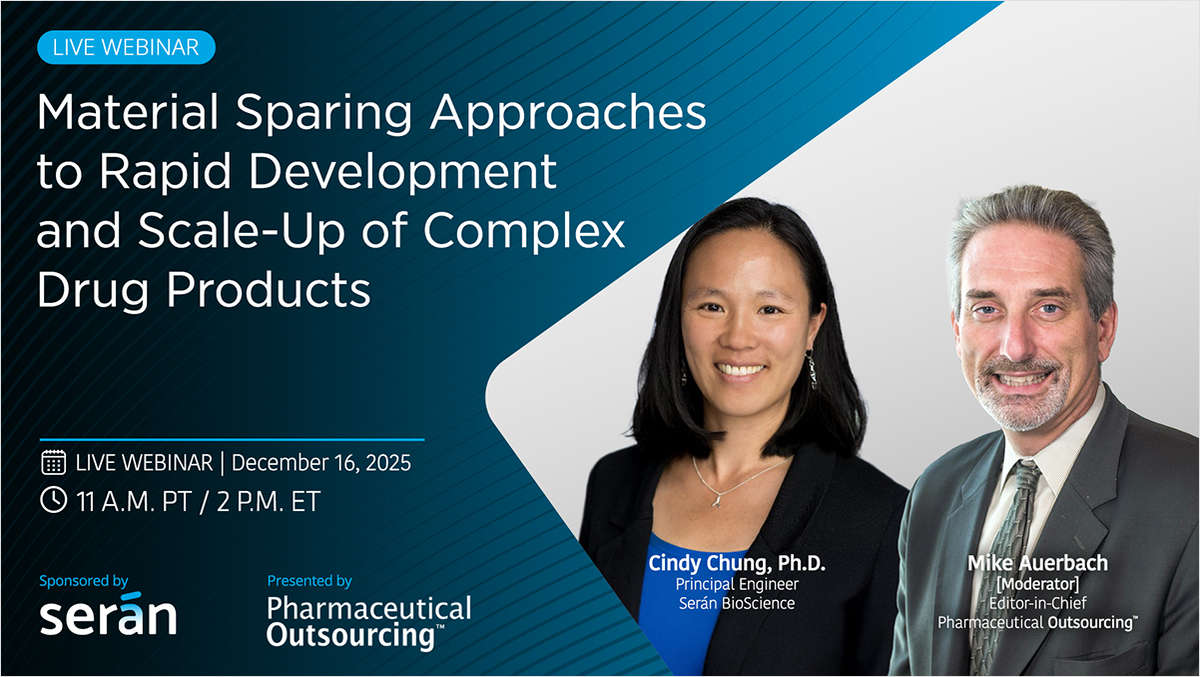 Material Sparing Approaches to Rapid Development and Scale-Up of Complex Drug Products