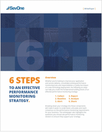 6 Steps to an Effective Performance Monitoring Strategy