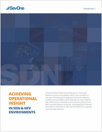 Achieving Operational Insight in SDN & NFV Environments