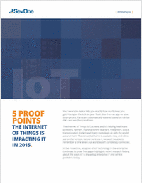 5 Proof Points the Internet of Things is Impacting in 2015