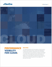 Monitoring Cloud Infrastructure Performance to Eliminate Visibility Gaps